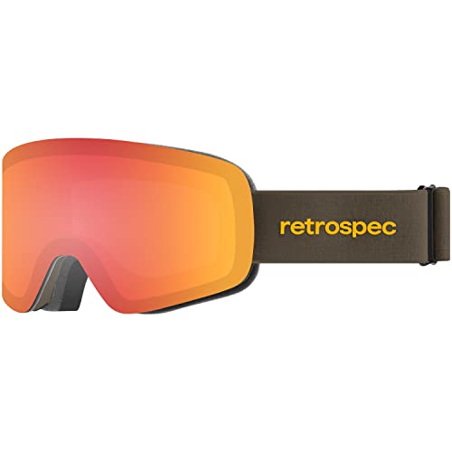 Retrospec Flume Ski Goggles for Men and Women UV Protection