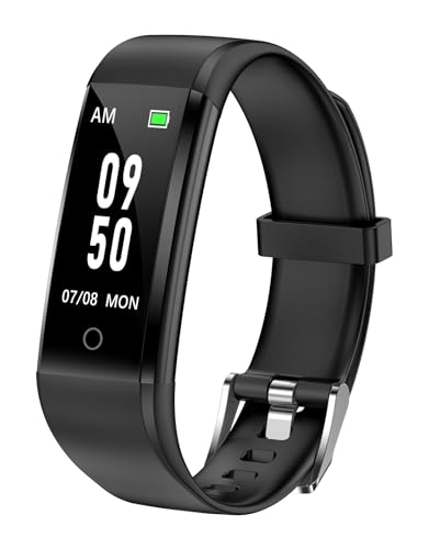 GRV No Bluetooth Pedometer Watch Fitness Tracker No Phone Needed, Step Counter Calories/Sleep Tracker for Walking Running ...