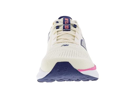 New Balance Women's Fresh Foam 520 v9 Running Shoe, Angora/Blue Oyster, 7.5