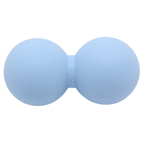 Hard Peanut Massage Ball, Double Lacrosse Massage Ball. Deep Tissue Massage Roller Mobility Ball for Physical Therapy Myof...