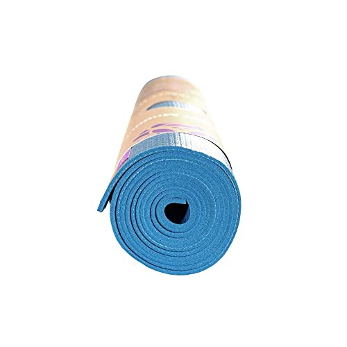 Hugger Mugger Tapas Travel Yoga Mat - Super Portable and Durable, Textured Sticky Surface, May be Folded or Rolled, Packab...