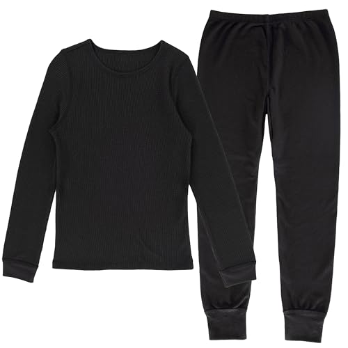 Fruit of the Loom boys Premium Thermal Waffle Underwear Set