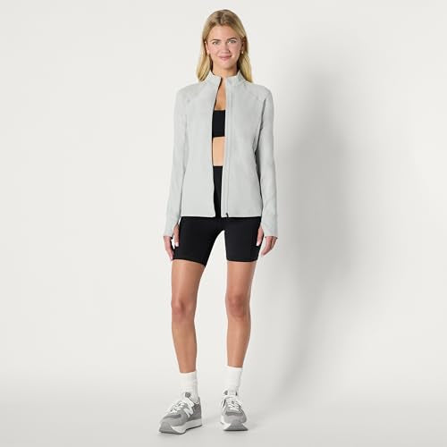 Amazon Essentials Women's Athletic Soft Performance Lightweight Zip Up Workout Running Jacket