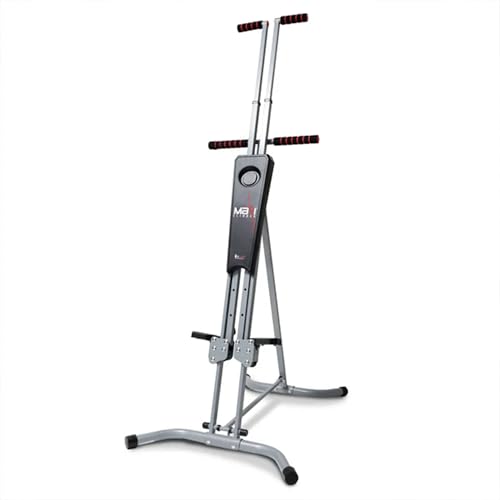 MaxiClimber 2.0 Vertical Climber ERS (Elastic Resistance System) - Easy to Assemble, Folding Exercise Machine Combines Car...