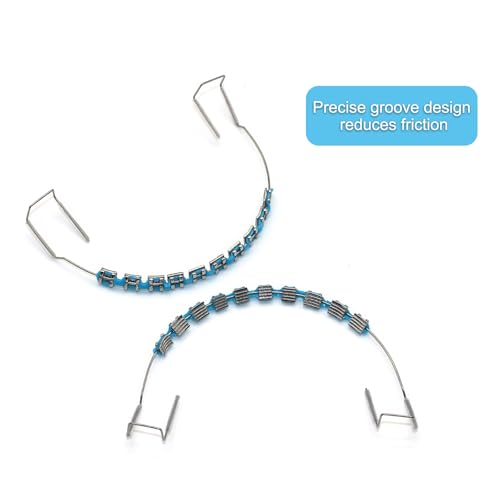 Brackets Falsos Para Dientes, Braces Kit with Brackets & Wire Perfect for Dental Students & Orthodontic Practice, Brackets...