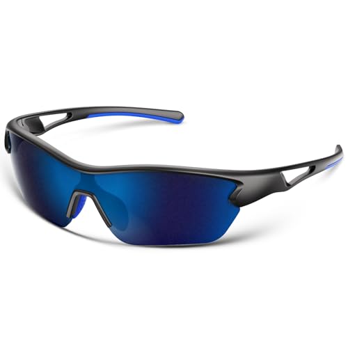 BEACOOL Polarized Sports Sunglasses for Men Women Youth Baseball Cycling Running Fishing Golf Motorcycle TAC Glasses UV400