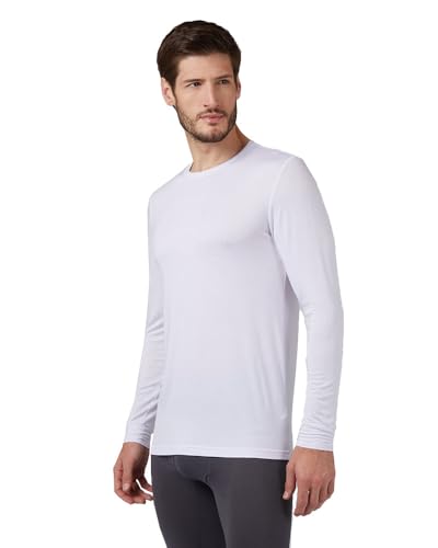 32 Degrees Heat Men’s Lightweight Baselayer Crew Top – Thermal Long Sleeve Shirt for Cold Weather