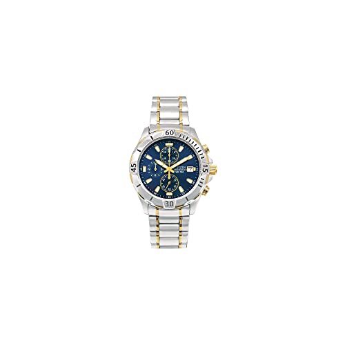 Citizen Quartz Mens Watch, Stainless Steel, Classic, Two-Tone (Model: AN3394-59L)