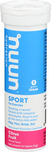 Nuun Sport Hydration Citrus Fruit, 10 Drink Tablets