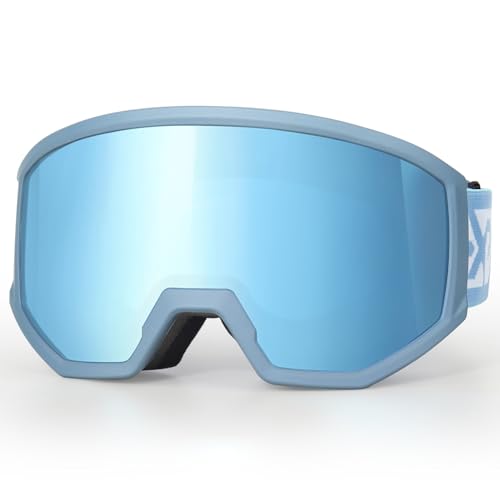 EXP VISION Ski/Snowboard Goggles, Anti-Fog Snow Goggles for Men & Women - Perfect for Skiing, Snowboarding & Winter Sports
