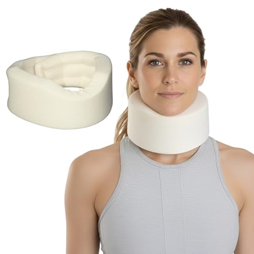 Sammons Preston Universal Contour Cervical Brace, Adjustable Hook and Loop Closure, For Neck Strain, Injury, or Post-Op Su...