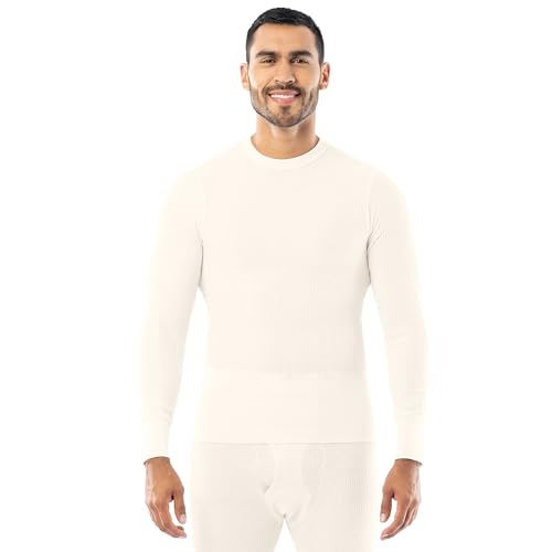 Indera Men's Traditional Waffle Thermal Underwear Long Sleeve Shirt