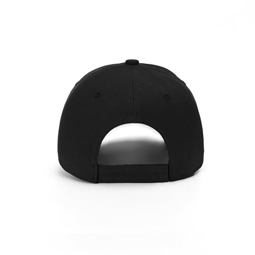 ZH Plain Adjustable Baseball Cap - Lot of 12 Unisex Blank Design Caps