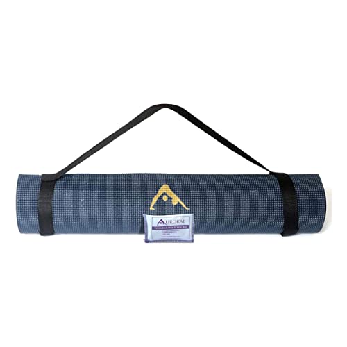 Aurorae "Ultra Super Sized Extra Long 78"; Extra Wide 26" and 1/4" Thick for Comfort and Safety. Non Slip Rosin and Carry ...