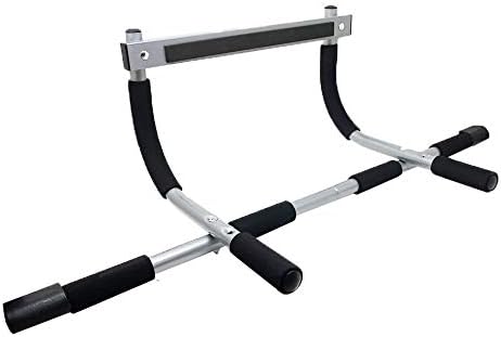AbleFitness Doorway Chin up Bar Pull up Bar Sit up Multi-Function Home Gym Door Trim Friendlier Design (Pull Up Bar)