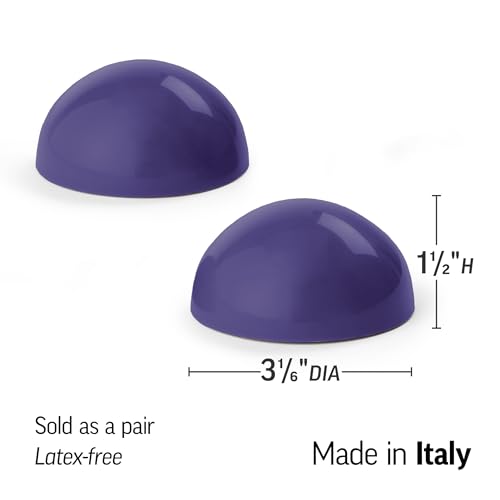 OPTP Half Balls (Pair) - No-Roll Half Ball Set for Stretching and Massage, Plantar Fasciitis Relief, and Muscle Tension in...