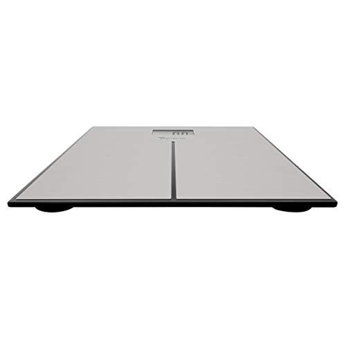 Detecto D133 Deluxe Modern Stainless Steel Body Weight Bathroom Scale, Digital LCD Display, 400lb Capacity