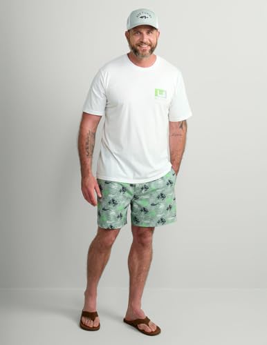 HUK Mens Pursuit Volley Pattern Short, Quick-Dry Shorts for Men