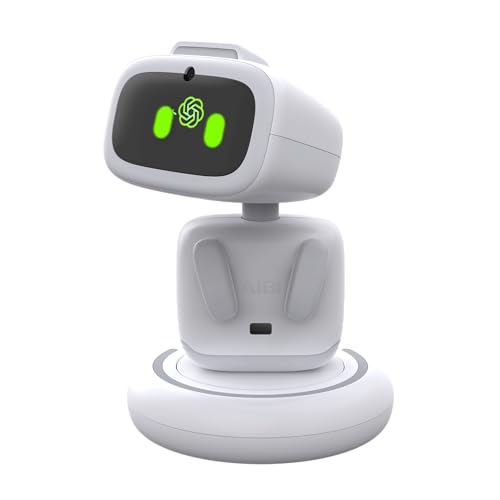 Aibi Pocket Pet - Wearable Robot | ChatGPT Powered AI Companion with Voice Commands, Emotional Interaction, Singing & Danc...