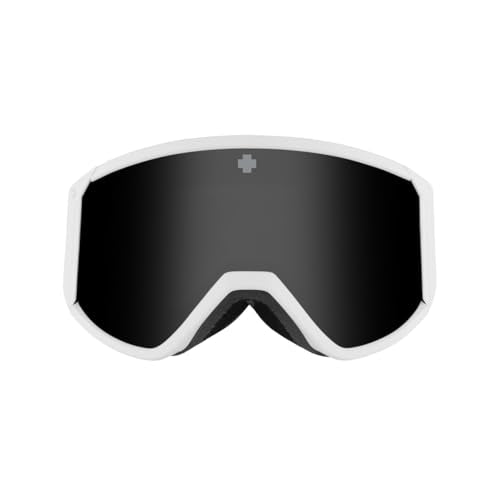 Spy Raider Snow Goggles Everwhite with Bronze Black Mirror and Persimmon Lens