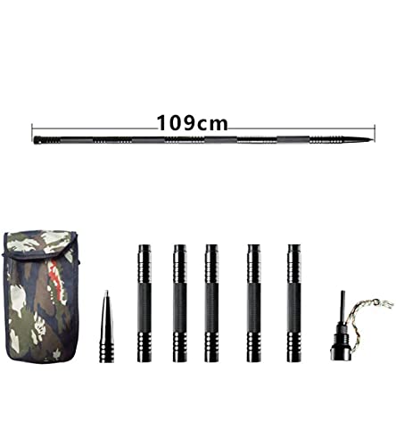 Sindh Trekking Poles, Multifunctional Adjustable Aluminum Hiking Walking Sticks, Collapsible, Lightweight, Shock, Ultralig...