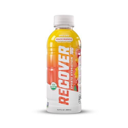 Recover 180 Organic Peach Mango Hydration Drink, 16.9 Fz