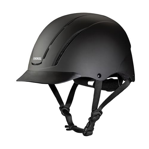 Troxel Spirit Duratec Full Coverage Horse Riding Helmet, Low-Profile Adjustable Design, Safety Horseback Riding Gear