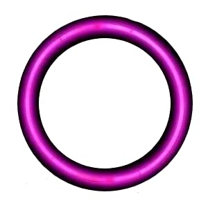 Glow Sticks Bulk Wholesale Necklaces, 1200 22    Pink Glow Stick Necklaces, Bright Color, Glow 8-12 Hrs, Connector Pre-Attached,