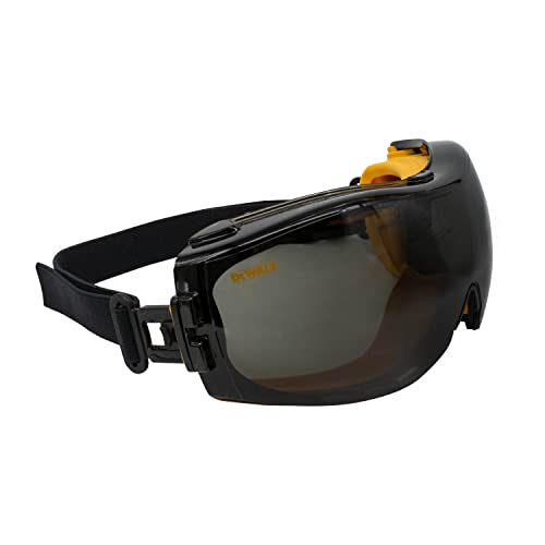 Dewalt Concealer Clear Anti Fog Dual Mold Safety Goggle Dpg82 Unisex Adult Tinted Anti Fog Adjustable Polycarbonate Full Rim