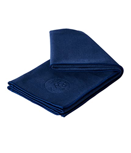 Manduka eQua Hot Yoga Mat Towel - 72" | Instant Moisture Activated Grip | Ultra Soft Microfiber | Quick Dry, Daily Use Rea...