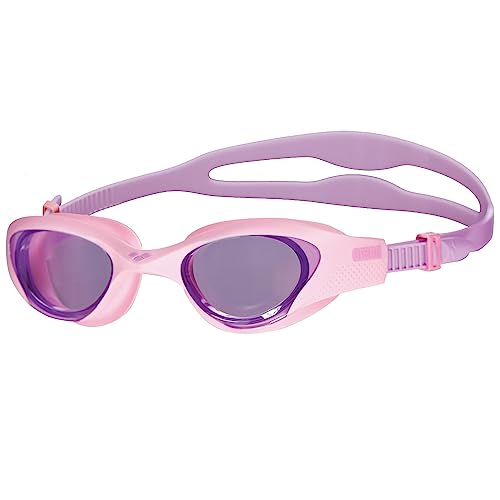 ARENA Unisex Youth The One Swim Goggles Kids Ages 6 to 12 Watertight Fit Orbit-Proof Seals Anti-Fog Coated Non-Mirror Lens