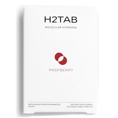 Molecular H2TAB Hydrogen Tablets with Magnesium -12 PPM Hydrogen Tablets for Drinking Water -Rich in Antioxidants, Support...