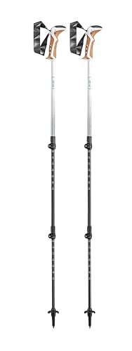 LEKI Jannu Aluminum Adjustable Lightweight Walking Poles for Trekking & Hiking