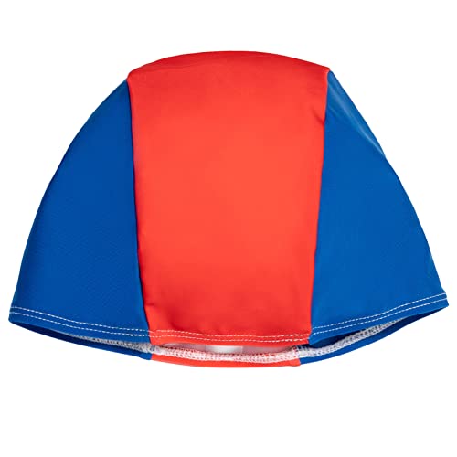 Marvel Avengers Captain America Pullover Raglan Swim Cap & Swim Trunks Bathing Suit & Short Sleeve Rash Guard Swim Shirt