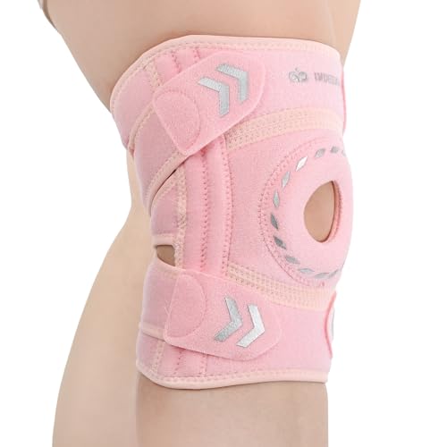 Knee Support Brace for Women Men, Adjustable Knee Compression Sleeve Brace Patellar Pad Tendon - Arthritis Pain, Meniscus ...