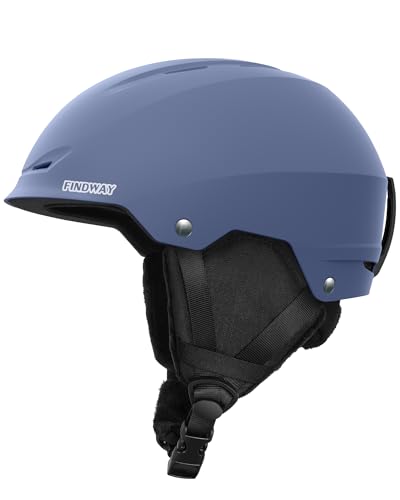 Findway Ski Helmet [Upgrade] Snowboard Helmet for Adults,[Goggles Friendly] Durable ABS Shell, Protective EPS Foam & Adjus...