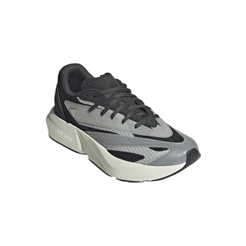 adidas Womens Lightblaze Lace Up Sneakers Shoes Casual - White