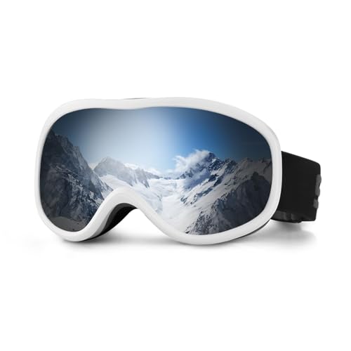 YLYUELANG OTG Ski Goggles for Men & Women, 100% UV Protection Snowboard Goggles, Over Glasses Anti-Fog, Scratch Resistant ...