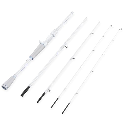 KastKing Centron Lite Travel Fishing Rods, Portable 4/5 Piece Spinning & Casting Rods, Extra Twin-Tip, IM6 Graphite Blank...