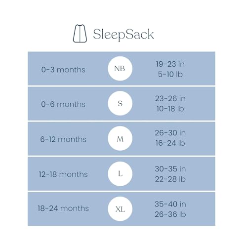 HALO SuperSoft Bamboo Wearable Blanket 1.5 TOG – Buttery Soft, Plush Baby Sleep Sack for Newborns, Infants & Toddlers, Hi...