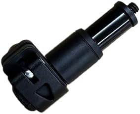 Aluminum Trekking Pole Camera Adapter – Converts Hiking Pole Tip to 1/4" Mount – Compatible with 360 Cameras, GoPro, DJI, ...