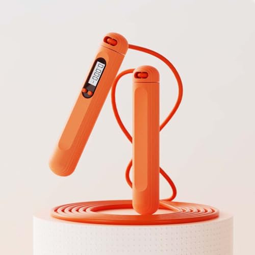 Cordless Jump Rope with Counter for Fitness - Adjustable Smart Skipping Rope For Men Women Kids Outdoor Speed Boxing Cross...