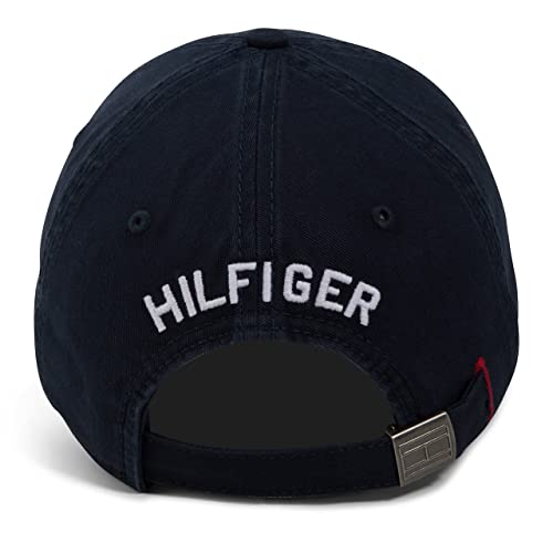 Tommy Hilfiger Men's Cotton Billy Adjustable Flap Baseball Cap