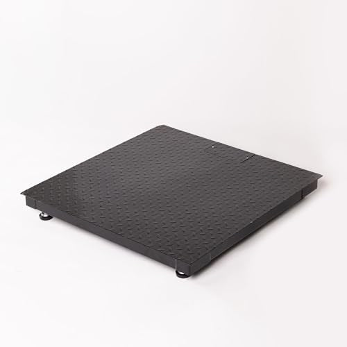 48"x48" Industrial Floor Scale, Heavy-Duty Warehouse Scale with Digital Indicator, Accurate Pallet Scale for Postal Luggag...