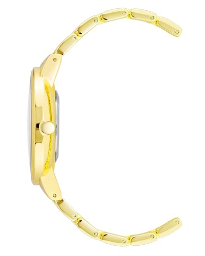 Nine West Women's Crystal Accented Bracelet Watch