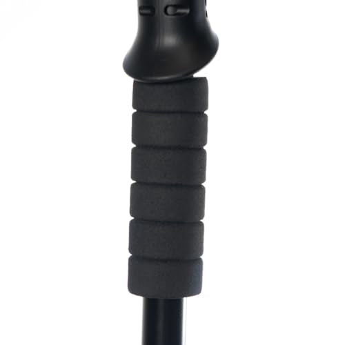 Collapsible Trekking Poles for Hiking & Walking | Telescoping Hiking Sticks with Tungsten Tip | Adjustable Height for All ...