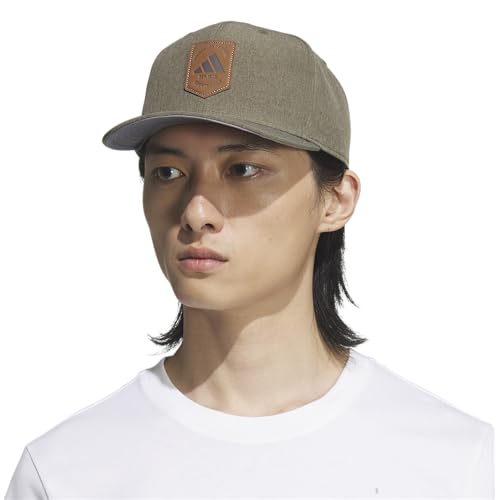 Adidas Mens Scorecard High Crown Low Curve Brim Snapback Adjustable Fit Course Style Hat