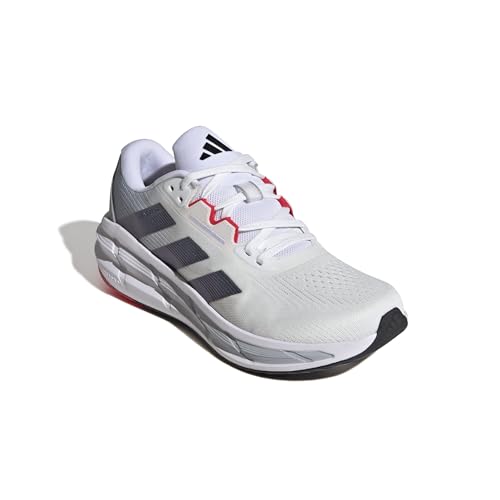 Adidas Men's Questar 3 Running, White/Black/Pure Ruby, 9