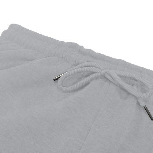 Mens Fleece Lined Cargo Pants 2026 Winter Warm Elastic Waist Cargo Pants Plus Size Solid Color Cotton Workout Hiking Trousers