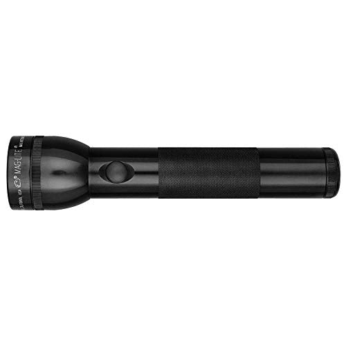 Maglite Heavy-Duty Incandescent 2-Cell D Flashlight  Black